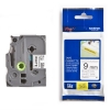Ταινία Brother TZe-S221 Extra Adhesive 8m x 9mm Black on White 080670 - 1