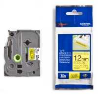 Brother Ταινία Brother TZe-S631 8m x 12mm Extra Adhesive Black on Yellow TZeS631 080684