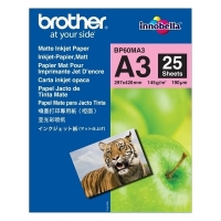 Brother BP60MA3 ματ φωτογραφικό χαρτί inkjet A3 145 γραμμαρίων (25 φύλλα) 063522