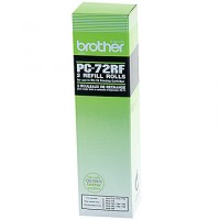 Brother PC-72RF: 2 μαύρα ρολά δότη (πρωτότυπο) PC72RF 029855