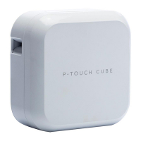 Brother PT-P710BT CUBE Plus λευκός Εκτυπωτής Ετικετών 833118