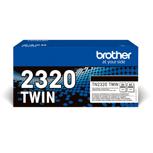 Toner Brother TN-2320BK Black 2-pack 051330 - 1