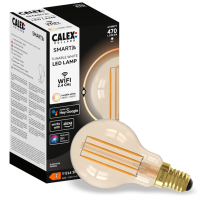 Smart λάμπα Calex E14 P45 με ζεστό λευκό WiFi (Tuya) LCA00894