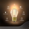 Smart λάμπα Calex E27 P45 χρυσή WiFi (Tuya) LCA01196 - 2
