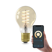 Smart λάμπα Calex E27 pear A60 gold WiFi (Tuya) LCA01192