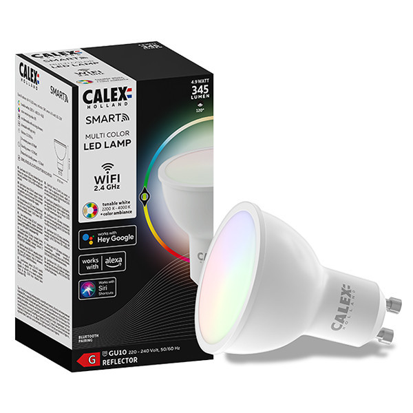Smart λάμπα Calex GU10 PAR16 RGB WiFi (Tuya) LCA00438 - 1