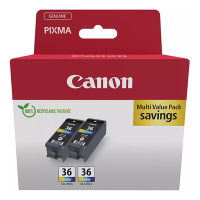 Μελάνι Canon CLI-36 CL 2-pack 132254