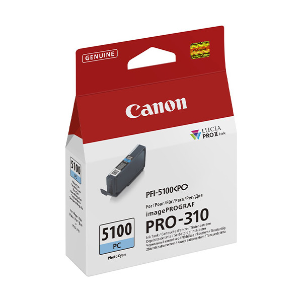 Μελάνι Canon PFI-5100PC Photo Cyan 083788 - 1