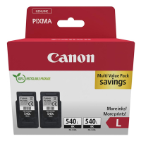 Μελάνι Canon PG-540L Black 2-pack 132300