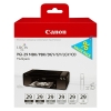 Μελάνι Canon PGI-29 MBK/PBK/DGY/GY/LGY/CO 6-pack 010122 - 1