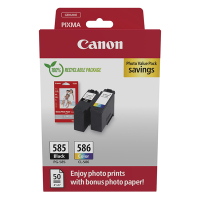 Πακέτο φωτογραφιών Canon PG-585 / CL-586 017676