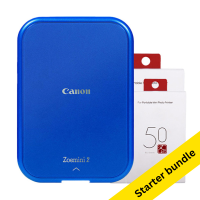 Φορητός Φωτογραφικός Εκτυπωτής Canon Zoemini 2 Dark Blue Πακέτο Εκκίνησης 819358