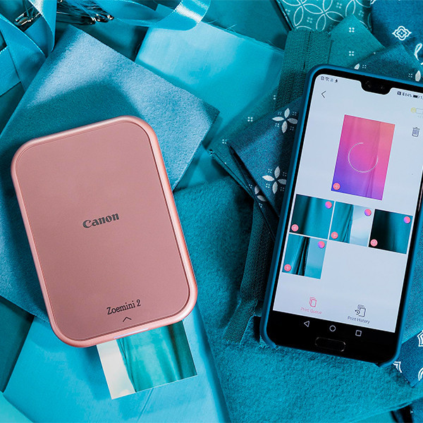 Φορητός Φωτογραφικός Εκτυπωτής Canon Zoemini 2 Pink Πακέτο Εκκίνησης 819359 - 5