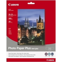 Canon Φωτογραφικό Χαρτί Canon SG-201 Plus Semi-Gloss 20cm x 25cm, 260 g/m² (20 Φύλλα) 1686B018 154008