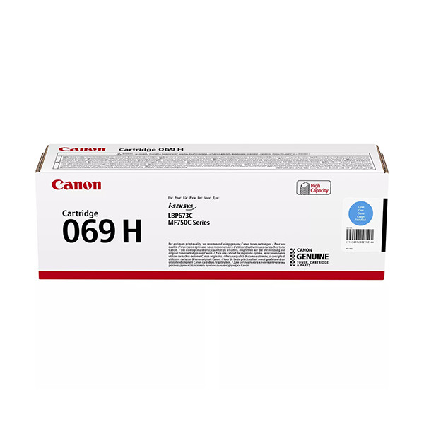 Canon Toner Canon 069H C High Capacity Cyan  999640 - 1