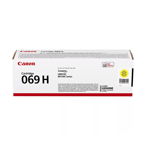 Canon Toner Canon 069H Y High Capacity Yellow  999632 - 1