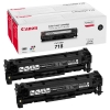 Toner Canon 718 BK Black 2-pack 070752 - 1