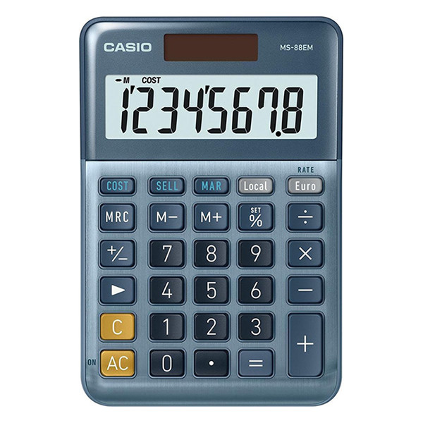 Επιτραπέζια αριθμομηχανή Casio MS-88EM 056306 - 2