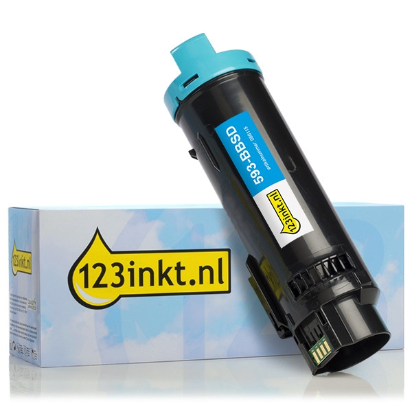 Cyan τόνερ Dell 593-BBSD (4R6JN) υψηλής χωρητικότητας  (123ink) 086115 - 1