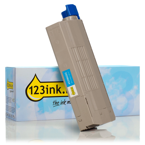 Cyan Toner υψηλής χωρητικότητας OKI 45396203 (123ink) 036137 - 1