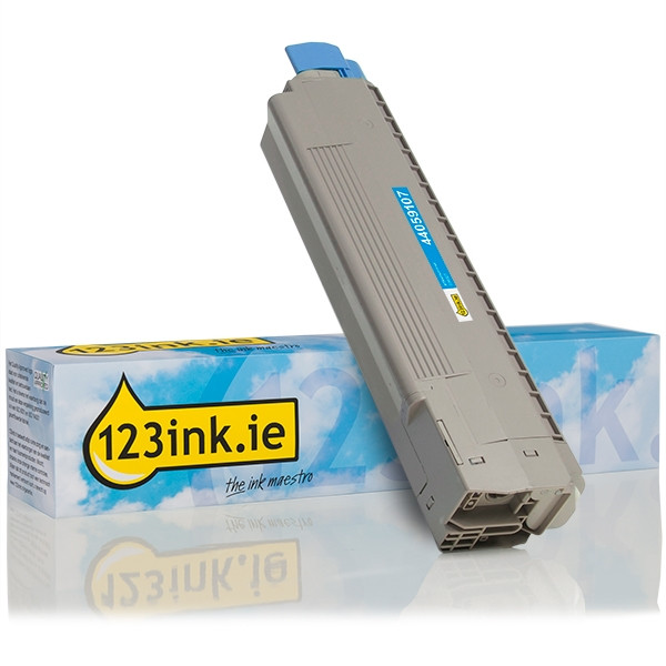 Cyan Toner OKI 44059107 (123ink) 036027 - 1