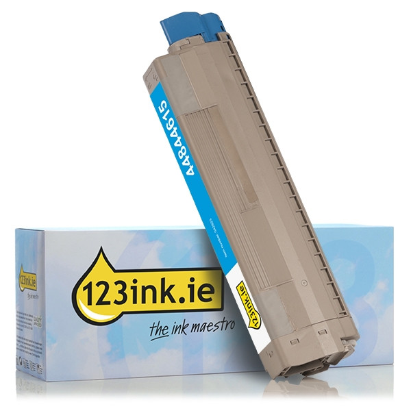Cyan Toner OKI 44844615 (123ink) 042623 - 1