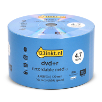DVD+R 123ink (συσκευασία των 50)