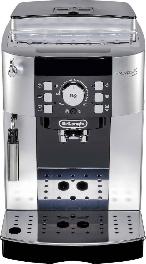 Αυτόματη Μηχανή Espresso De'Longhi Magnifica S 1450W Πίεσης 15bar με Μύλο Άλεσης Ασημί 570359 - 4