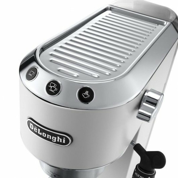 Αυτόματη Μηχανή Espresso Delonghi Dedica Pump Πίεσης 15bar Λευκή 570350 - 4