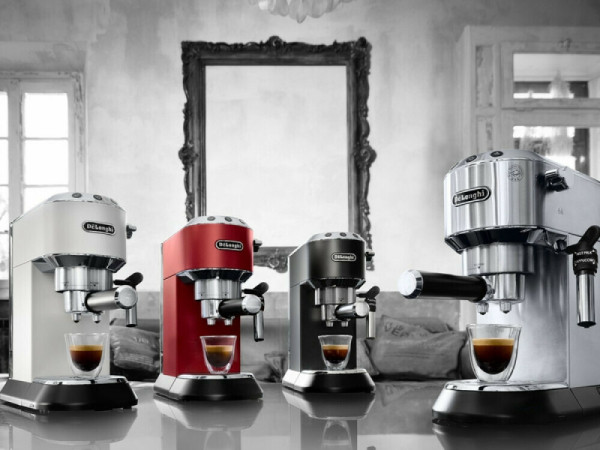 Αυτόματη Μηχανή Espresso Delonghi Dedica Pump 1300W Πίεσης 15bar Κόκκινη 570352 - 9
