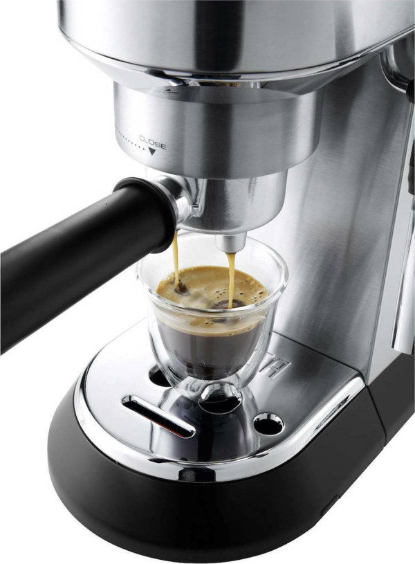 Αυτόματη Μηχανή Espresso Delonghi Dedica Pump Metal 1300W Πίεσης 15bar Ασημί 570351 - 7