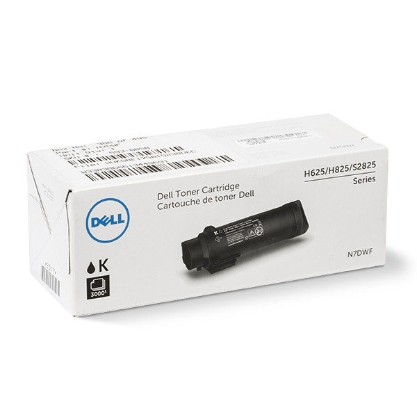 Dell 593-BBSB (6CVF8) μαύρο τόνερ υψηλής χωρητικότητας (πρωτότυπο) 086112 - 1