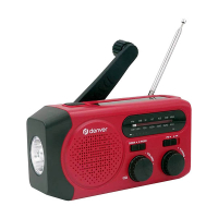 Ραδιόφωνο Denver SCR 2010 AM/FM με Ηλιακό Πάνελ και Φακό K105005180