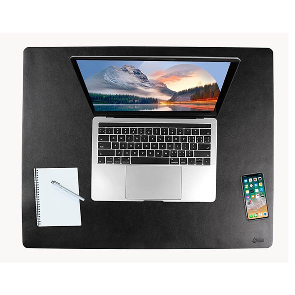 Desk Pad γραφείου 65 x 52 εκ. μαύρο 123ink 302420 - 2