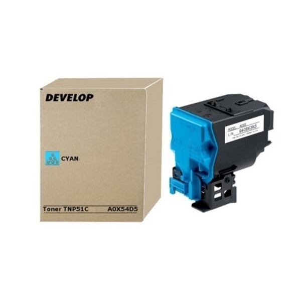 Develop Toner Develop TNP-51C (A0X54D5) Cyan A0X54D5 049240 - 1