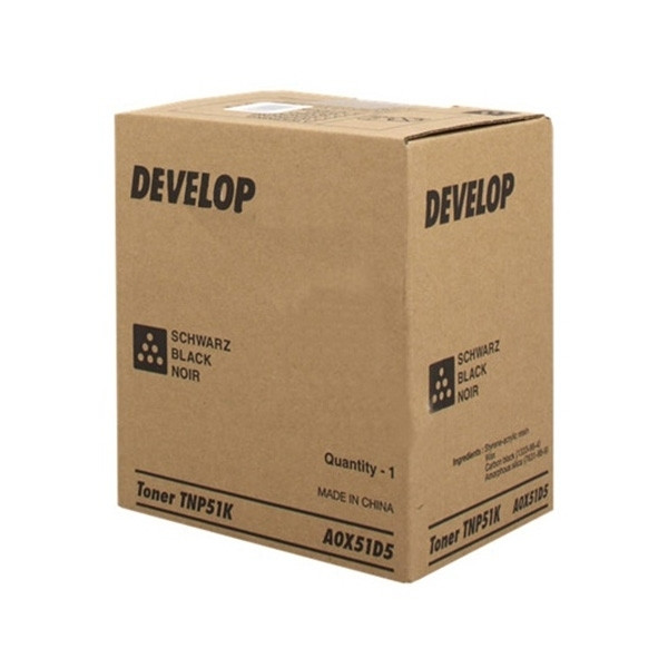 Develop Toner Develop TNP-51K (A0X51D5) Black A0X51D5 049238 - 1