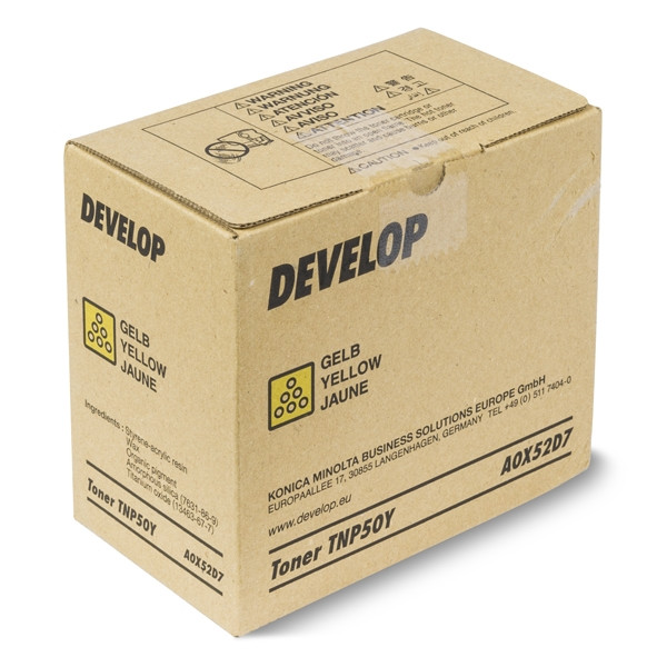 Toner TNP-50Y (A0X52D7) Yellow 049328 - 1