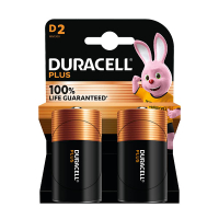 Μπαταρίες Duracell Plus Power D LR20 (2 συσκευασίες) 204506