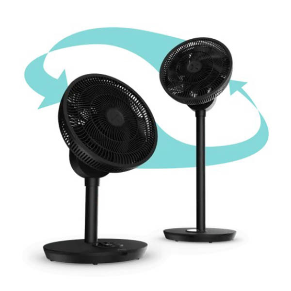 Ανεμιστήρας Δαπέδου/Επιτραπέζιος Duux Whisper Flex 2 Smart Ρεύματος ή Μπαταρίας 21.5W Μαύρος 570402 - 2