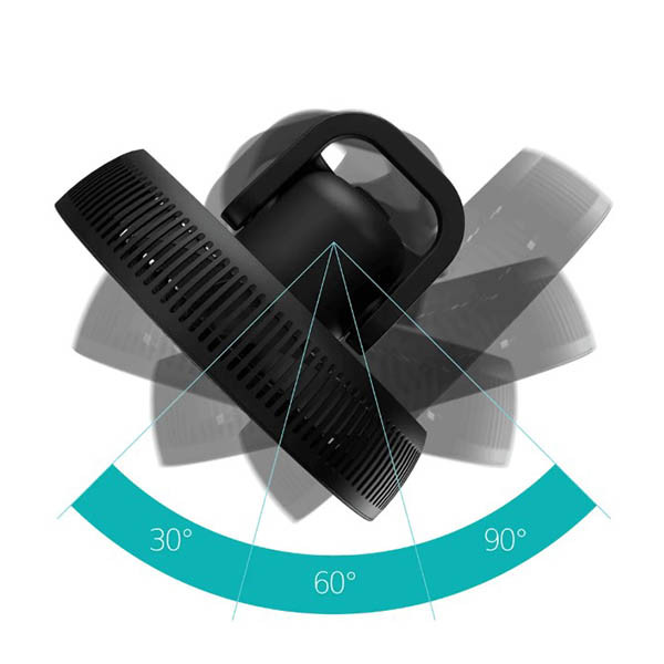 Ανεμιστήρας Δαπέδου/Επιτραπέζιος Duux Whisper Flex 2 Smart Ρεύματος ή Μπαταρίας 21.5W Μαύρος 570402 - 4