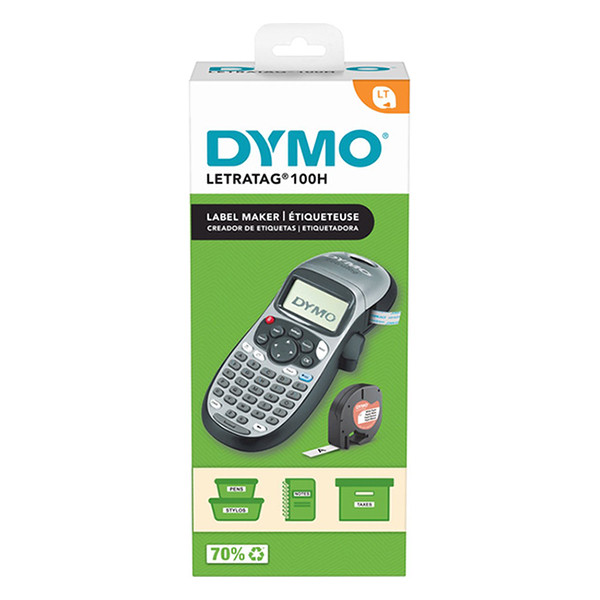 Ετικετογράφος Dymo LetraTag LT-100H (ασημί) 833425 - 3