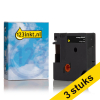 Συμβατή Ταινία Dymo 1805437 IND Rhino Vinyl 5,5m x 9mm White on Black 3-pack 088323 - 1