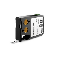 Ταινία Dymo 1868751 XTL Vinyl Black on White 7.5m x 12 mm 088896