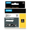 Ταινία Dymo S0718120 / 18489 IND Rhino Flexible Nylon 3,5m x 19mm Black on White
