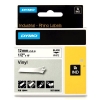 Ταινία Dymo S0718600 / 18444 IND Rhino Vinyl 5,5m x 12mm Black on White