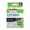 Ταινία Dymo S0720550 / 45015 7m x 12mm Red on White 088210 - 1