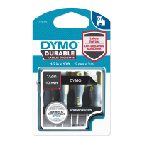 Dymo 1978365 λευκό σε μαύρη ταινία, 12 mm (πρωτότυπο Dymo) 1978365 089130
