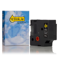 Dymo S0721010 / 53721 λευκό σε μαύρη ταινία, 24 mm (123ink) S0721010C 088439