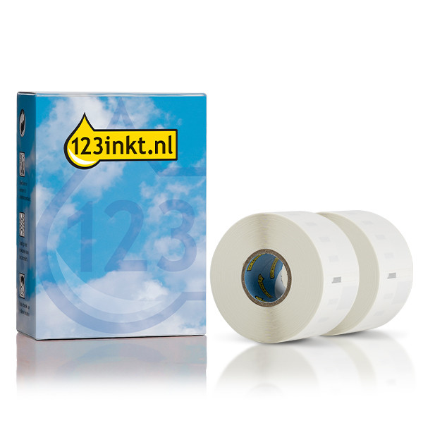 Dymo S0722400 / 99012 φαρδιές ετικέτες διευθύνσεων (123ink) 2-pack 088763 - 1