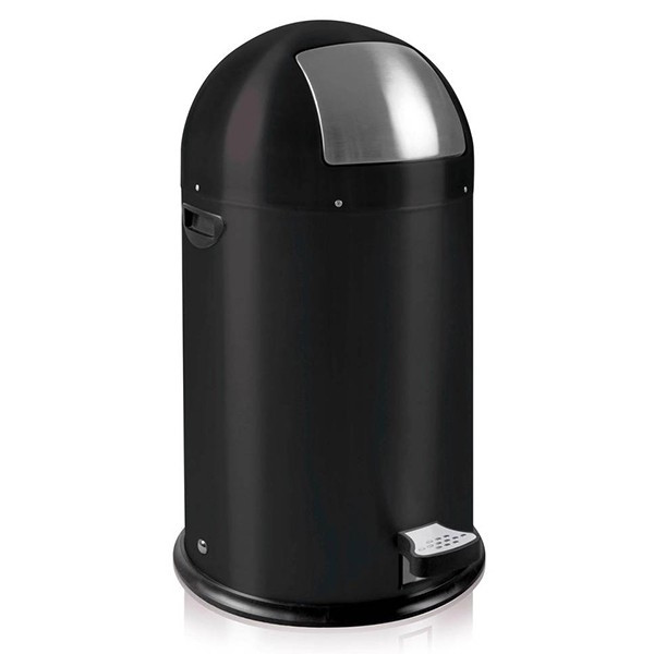 Κάδος απορριμμάτων EKO Kickcan (33 λίτρα, ματ μαύρο) SEK00013 - 1